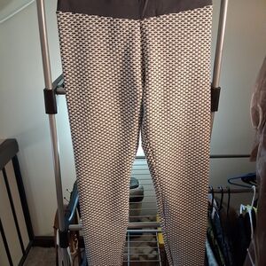 Amazon Grey and White Patterned Leggings